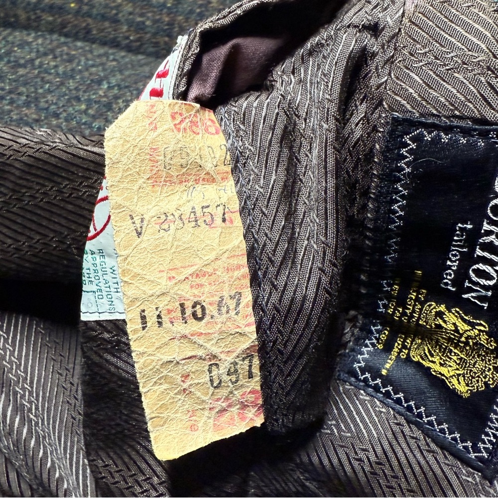 Vintage 1960s Burton Tailored Harris Tweed Blazer Jacket Pure Scottish Wool XL - Picture 15 of 16